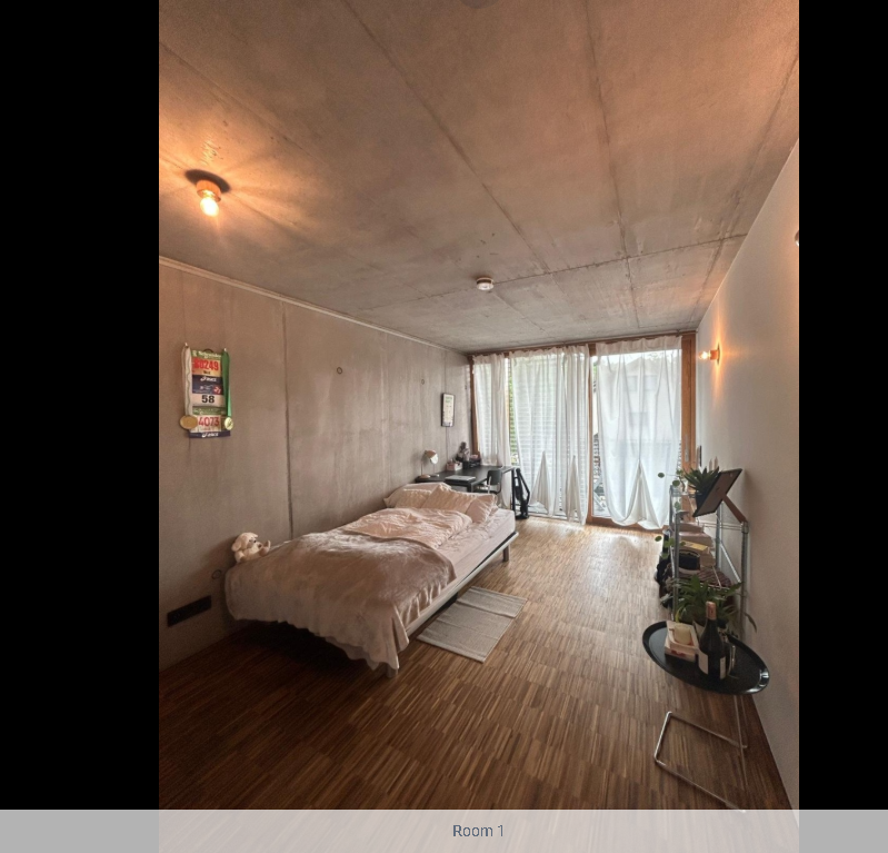 4 room apartment  - private room 