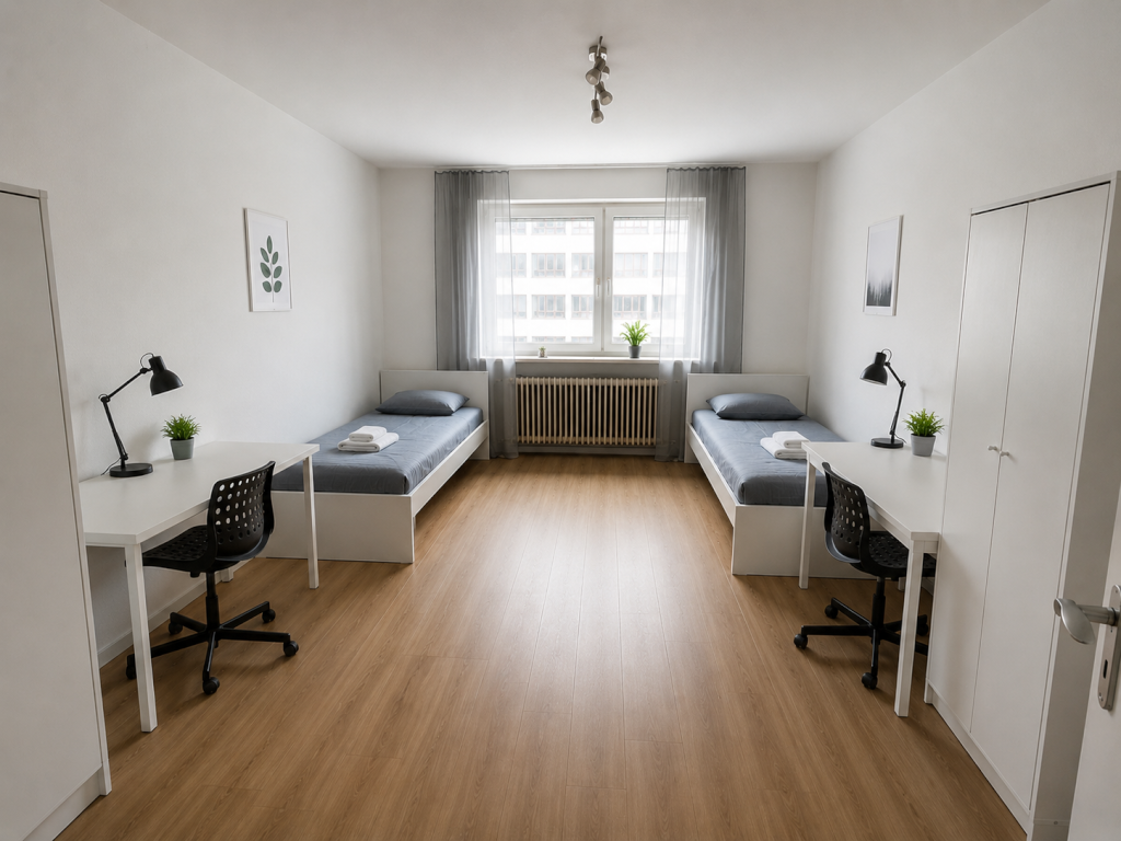 WG Zimmer nähe Hauptbahnhof ab 385€ in Saarbrücken - DOUBLE SHARING