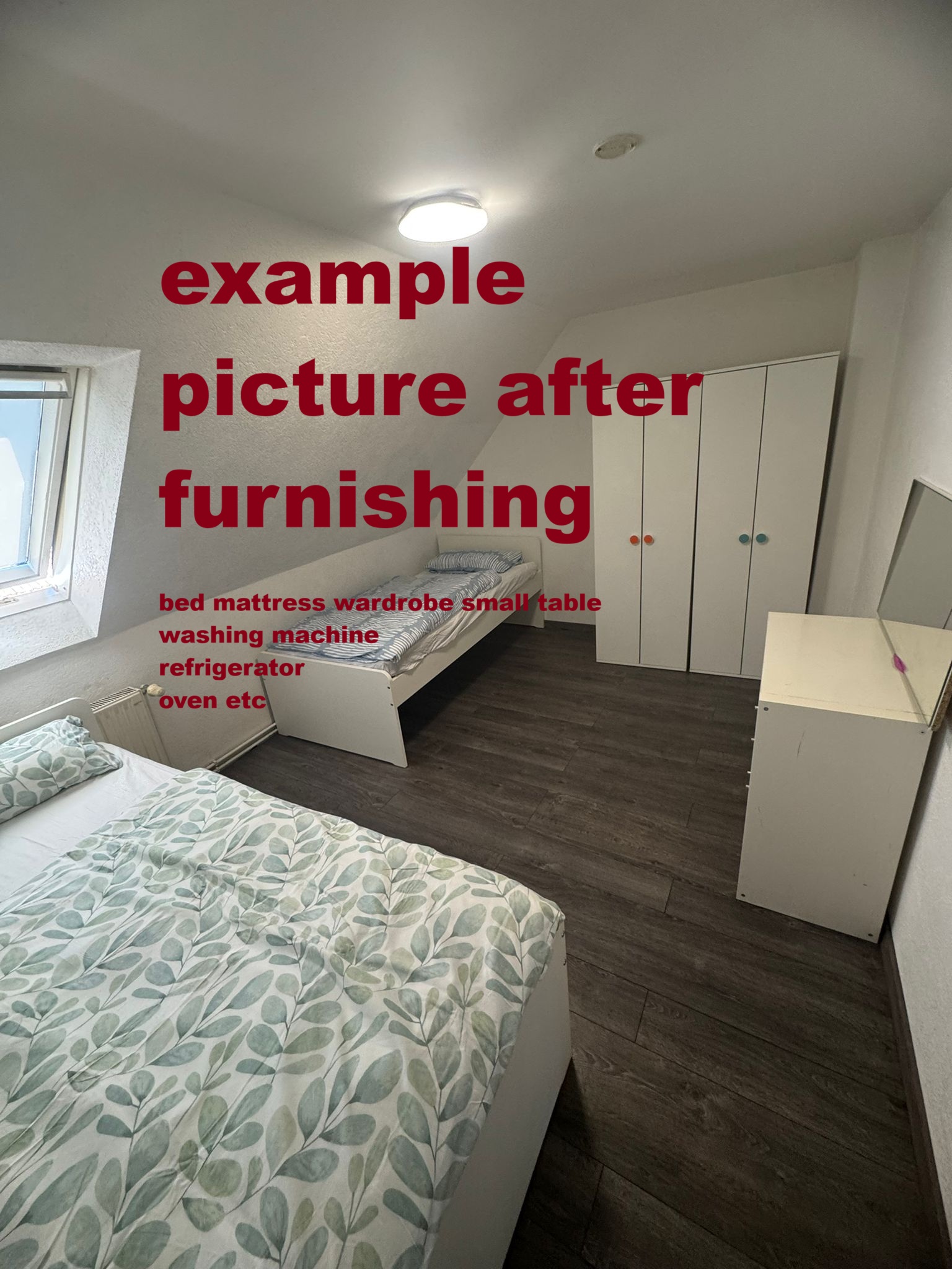 Rooms Available in Frankfurt am Main - Fully Furnished WG - Triple-sharing room